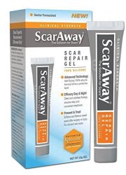 Scaraway 100% Silicone Self Drying Scar Repair Gel With Patented Kelo-cote Technology 20 Grams By Scaraway