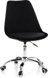 Shell Operator Chairs Black Set Of 2