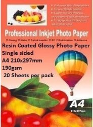 E-Box Resin Coated Glossy Photo Paper