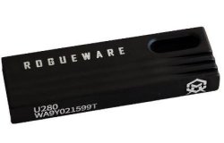 U280-U3 16GB Metal Capless USB 3.0 Flash Drive - Black