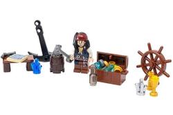 JACK Lego Sparrow With Sword Treasure Map And More - Custom Pirate Minifigure
