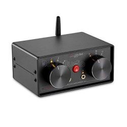 Nobsound Little Bear MC403 MINI 4-IN-3-OUT Audio Selector Box 3.5MM Rca Bluetooth Switcher Speaker Amplifier Selector Splitter Box Bluetooth 4.0 Receiver Passive Preamp