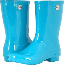 Ugg Women's Sienna Rain Boot Enamel Blue 7 M Us