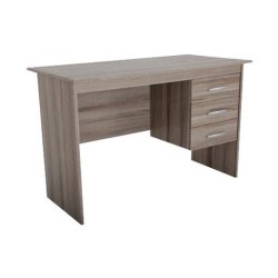 Deals On Koola 12m Flat Pack Desk With Draws Rustic Oak