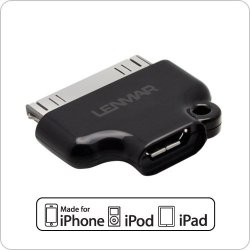 Lenmar Micro USB To Apple 30-PIN Converter Tip For Phone Charge Cables