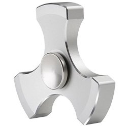 Cinors New Fidget Spinner Hand Toy Design Stylish Metal Finger Fidget Widget Aluminum SI3N4 Hybrid Ceramic Bearing Stress Reliever Reducer For Add Adhd Anxiety