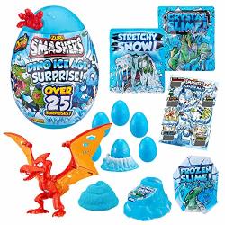 Smashers Dino Ice Age Surprise Egg With Over 25 Surprises By Zuru - Pterodactyl Blue