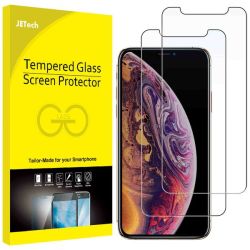JETech Iphone 11 Pro & Iphone X & Iphone XS Screen Protector 2-PACK