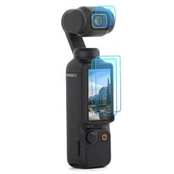 2 Sets Of Tempered Glass Protectors For Dji Osmo Pocket 3