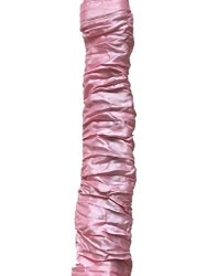 Royal Designs Pink Cord & Chain COVER-4 Feet- Silk-type Fabric Velcro - Use For Chandelier Lighting Wires CC-23-PNK
