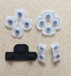 Replacement Set Conductive Rubber Adhesive Button D Pad Kit For Playstation 3 PS3 Console Repair Parts