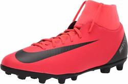 Nike Men's Football Boots Multicolour Bright Crimson Black Chrome 0 9 UK