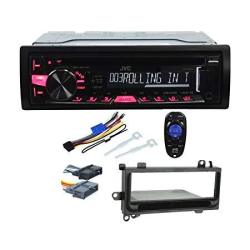 Package: Jvc KD-R460 Single Din CD MP3 Car Stereo Receiver + Metra 99-6000 Jeep In-dash Cd Player Mounting Kit + Metra 7