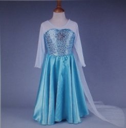 Elsa Frozen Dress Age 6-7