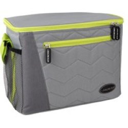 Leisure Quip 14 Can Quilted Cooler Bag Green