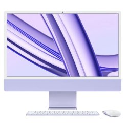 Build 2023 Apple IMac 24-INCH M3 8-CORE Cpu 10-CORE Gpu 4.5K Retina 16GB Unified RAM 2TB - New 1 Year Apple Warranty - Purple