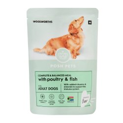 Posh Pets Complete And Balanced Meal With Poultry And Fish Adult Dog Food 300 G