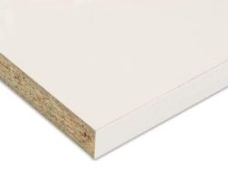 Pico White Melamine Chipboard Plank T16MM X W300MM X L1830MM