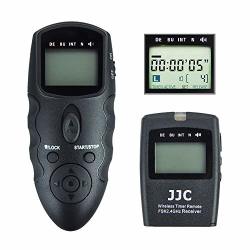 Jjc Wireless Intervalometer Timer Remote Control Shutter Release For Sony A6000 A6100 A6300 A6400 A6500 A6600 A5100 A7 A7II A7III A7R A7RII A7RIII A7RIV