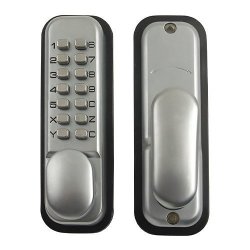 P-DL02-SC Push Button Lock Hold Open Function - Effortless Entry & Exit