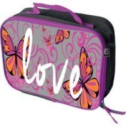 Eco Earth Butterfly Love Insulated Girls Lunch Cooler