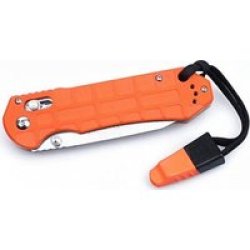 G7452P-WS 440C Folding Knife Orange