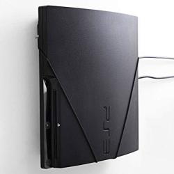 Floating Grip PS3 Slim Playstation 3 Slim Vertical Wire Wall Mount Black Patent Pending And Proprietary Design Made In Denmark