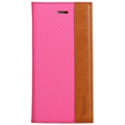Astrum Mobile Case Dairy Flip Cover Leather Pink