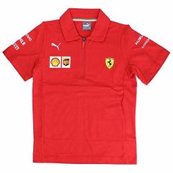 Ferrari Scuderia F1 2019 Kids Team Polo 11-12 Years Red