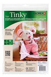 Glorex 046341SOFT Toy For Selberstopfen Mouse Tinky 26CM
