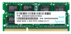 Apacer DDR3 8GB 1600 Mhz So-dimm Memory Retail Box Limited Lifetime Warranty  specifications • Stock CODE:DV.08G2K.KAM• Description: DDR3 8GB 1600 Mhz So-dimm Memory•