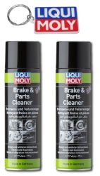 LIQUI MOLY Brake & Parts Cleaner 2 Pack Including Key Ring 9525