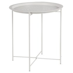 No Brand - Chantilly White Cut Out Table