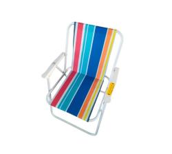 Kiddies Camping Fold-up Chair Striped