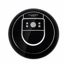 Anboo Robotic Vacuum Cleaner Automatically Sweeping Scrubbing Mopping Floor Cleaning Robot Intelligent Robotic Vacuum Cleaner Automatic MINI Sweeping Machine Black 1