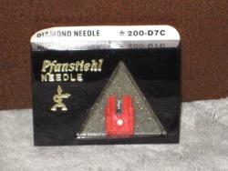 Pfanstiehl 200-D7C Diamond Phonograph Record Player Needle - Audio Technica ATS-10 AT-10 VM8-70