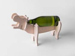 NATIVE Hippo Wine Holder