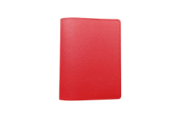 Soft Travel Passport Holder - Red
