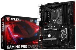 MSI Z170a Gaming Pro Carbon Motherboard