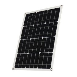 SOLAR PANEL 40W Controller Car Charger MC4 Output Battery Clip Solar Power Panel