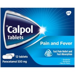 Calpol Pain And Fever 12 Tablets
