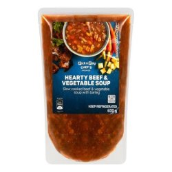 Hearty Beef & Vegetable Soup 600G