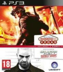 Ubisoft Splinter Cell Double Agent & Rainbow 6 Vegas Compilation Playstation 3 Blu-ray Disc
