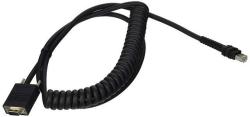 Zebra Cable - RS232: DB9 Female Connector 9FT. 2.8M Coiled Txd On 2 12V Requires 12V Power Supply Low Temp -30C