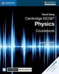 Cambridge Igcse Physics Coursebook With Cd-rom And Cambridge Elevate Enhanced Edition 2 Years Paperback 2ND Revised Edition