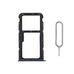 Replacement Sim sd Card Tray Slot Holder For Huawei Honor 7X Mate Se Blue