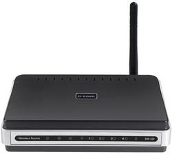 D-Link DiR-320 54Mbps Wireless G Router With 4 Port Switch