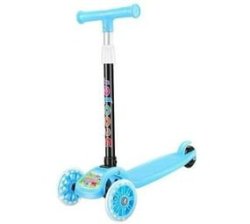 Folding Kids Scooter Tricycle Ride Toys With Flashing Light Wheels