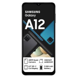 Samsung Galaxy A12 Black LTE Vc Ds 64GB