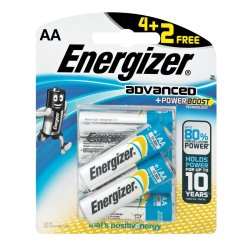 Energizer Max Plus Aa 4+2 E301623500